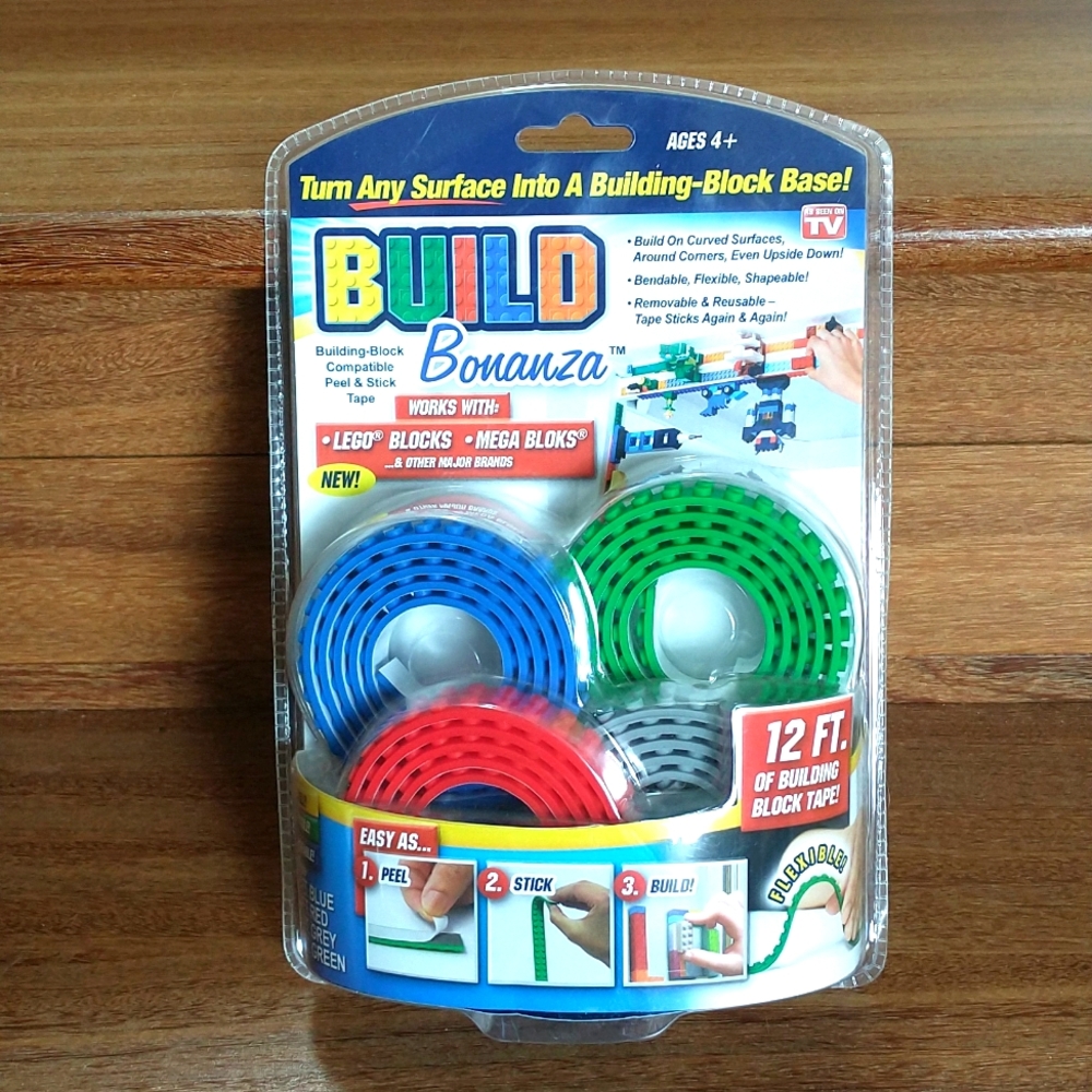 Build Bonanza Lego tape